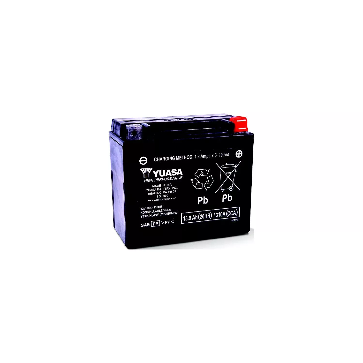 yuasa-high-performance-factory-activated-maintenance-free-battery Yuasa High Performance, Factory Activated Maintenance Free Battery
